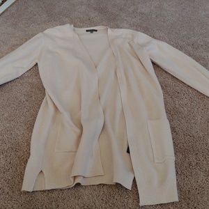 Cream colored cardigan
